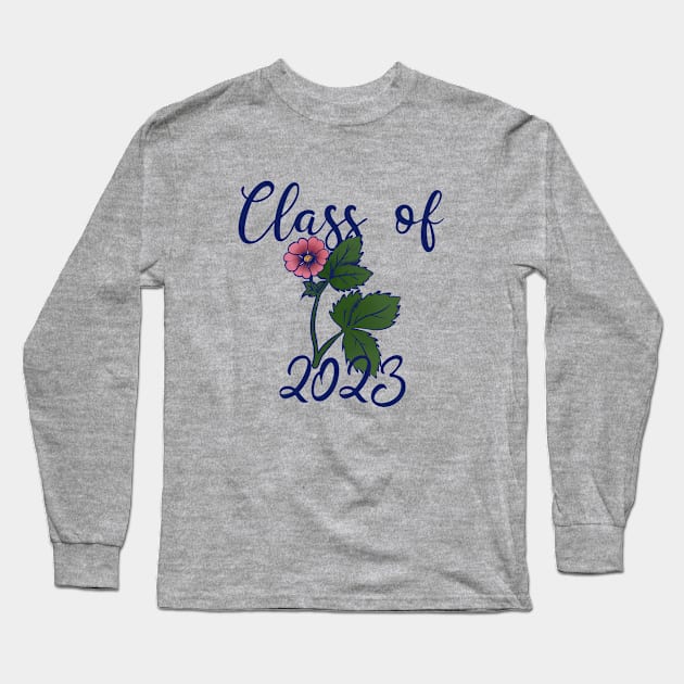 Class of 2023 Long Sleeve T-Shirt by bubbsnugg